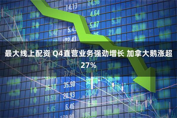 最大线上配资 Q4直营业务强劲增长 加拿大鹅涨超27%